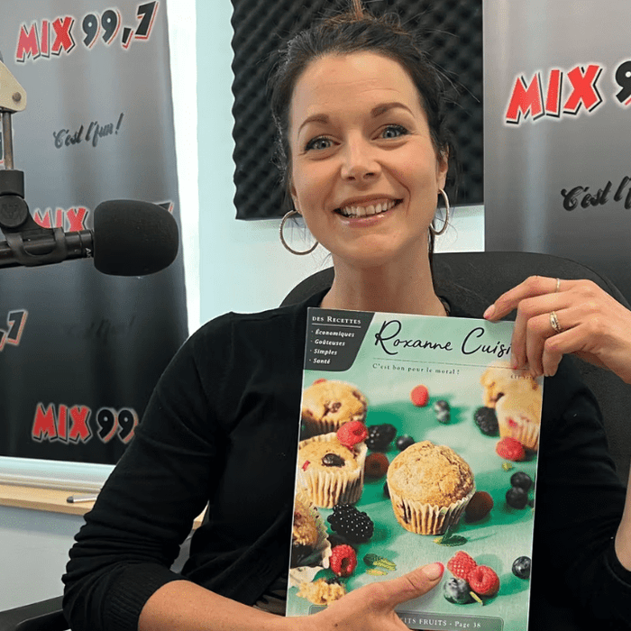 « 4 trucs pour persévérer dans vos objectifs santé » Entrevue à MIX 99.7 FM - Roxanne Cuisine