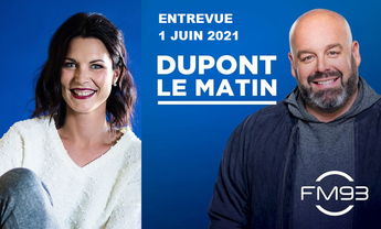 Entrevue avec Stéphan Dupont au FM 93.3