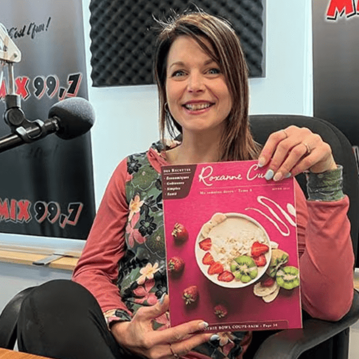 « La dysmorphophobie » Entrevue à MIX 99.7 FM - Roxanne Cuisine