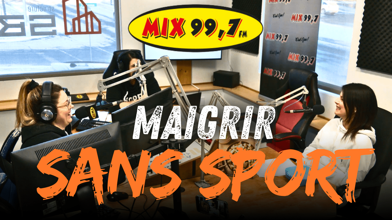 « Maigrir sans sport » Entrevue à MIX 99.7 FM - Roxanne Cuisine