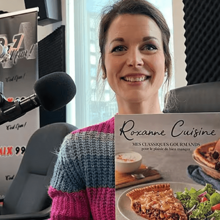 « Manger santé à p'tit prix » Entrevue à MIX 99.7 FM - Roxanne Cuisine