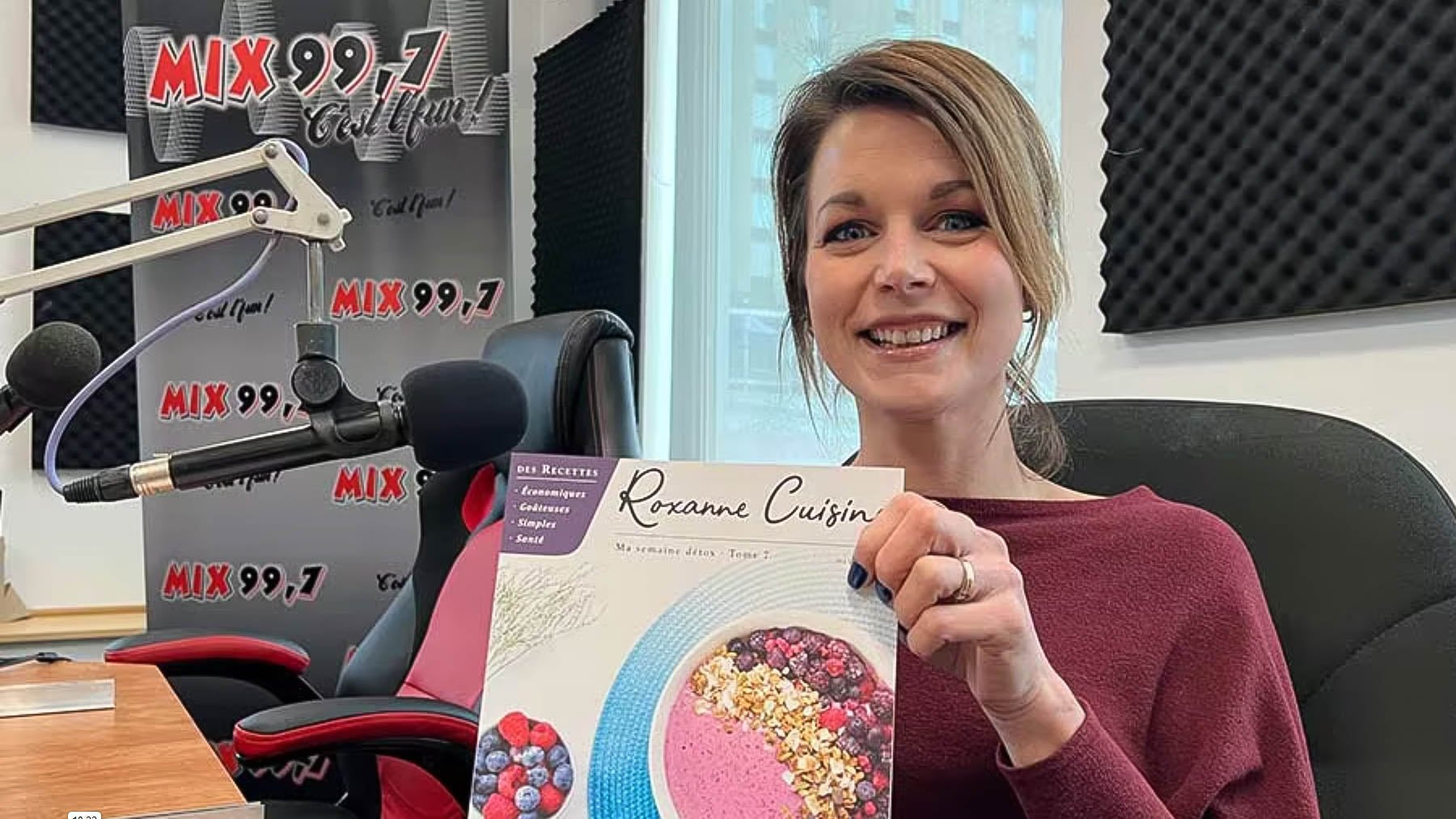 « « Mon corps, ma prison » » Entrevue à MIX 99.7 FM - Roxanne Cuisine