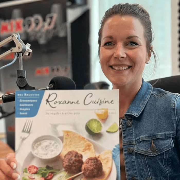 « Trouver le temps de cuisiner , c'est possible ! » Entrevue à MIX 99.7 FM - Roxanne Cuisine
