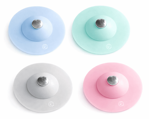 Bouchons d'évier en silicone avec filtre rétractable - Roxanne Cuisine