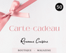 Carte - cadeau Roxanne Cuisine - Roxanne Cuisine