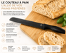 Couteau à pain signé Roxanne - Roxanne Cuisine