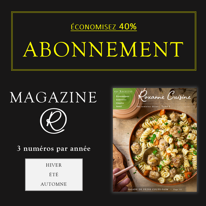 Abonnement annuel au Magazine (1er numéro hiver 2025) - PAPIER