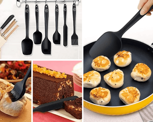 Ensemble chic de 6 ustensiles en silicone - Roxanne Cuisine