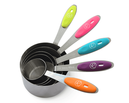 Ensemble de 7 cuillères et 5 tasses à mesurer Roxanne - Roxanne Cuisine