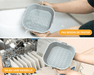 Grand récipient antiadhésif en silicone CARRÉ de 8.5 pouces pour air fryer - Roxanne Cuisine
