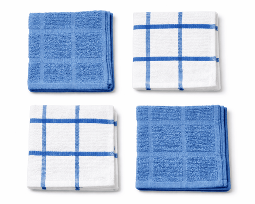 Lavettes à vaisselle ultra absorbantes (lot de 4) - Roxanne Cuisine