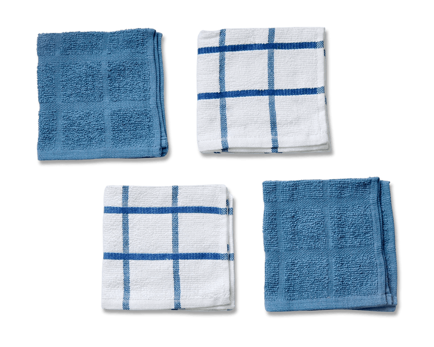 Linges à vaisselle ultra absorbants (lot de 4) - Roxanne Cuisine