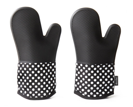 Mitaines à four en silicone (lot de 2) - Roxanne Cuisine
