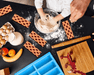 Moule pour 8 barres tendres en silicone BLEU - Roxanne Cuisine