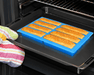 Moule pour 8 barres tendres en silicone BLEU - Roxanne Cuisine