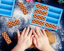Moule pour 8 barres tendres en silicone BLEU - Roxanne Cuisine