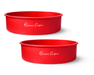 Moule rond en silicone de 8 pouces ROUGE - Roxanne Cuisine