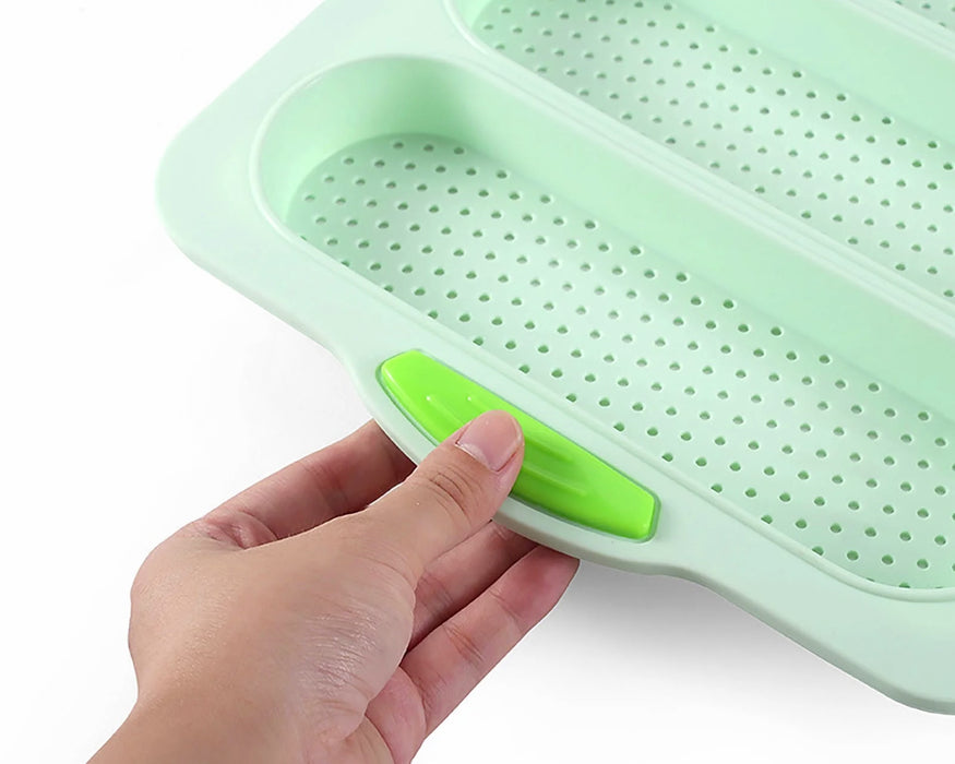 Moule à 4 pains baguettes en silicone