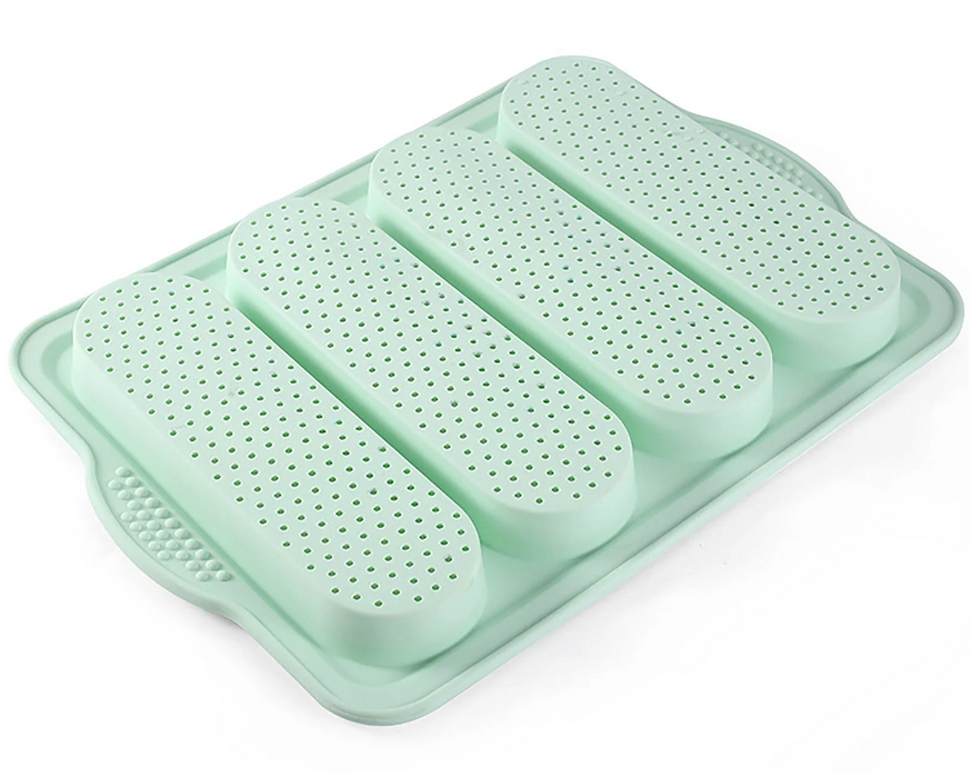Moule à 4 pains baguettes en silicone