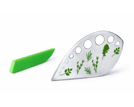 Outil « 2 en 1 » pour dénuder et couper les feuilles ou herbes - Roxanne Cuisine