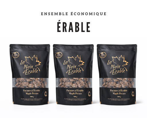 Pacanes « La noix d'Érable » 500g - Roxanne Cuisine