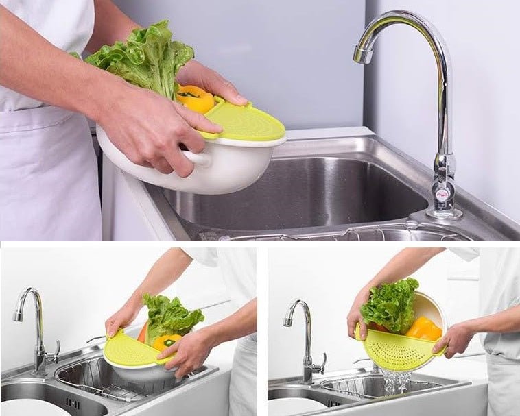 Passoire De Style Demi lune En Plastique Roxanne Cuisine passoire-de-style-demi-lune-en-plastique-roxanne-cuisine