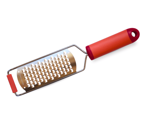 Râpe à main en acier inoxydable long avec « poignée confort » - Roxanne Cuisine