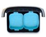 Récipient antiadhésif en silicone CARRÉ de 6.5 pouces pour air fryer - Roxanne Cuisine