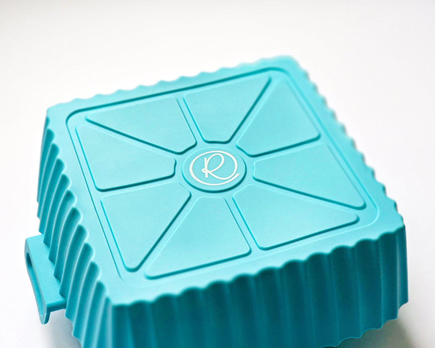 Récipient antiadhésif en silicone CARRÉ pour air fryer - Roxanne Cuisine