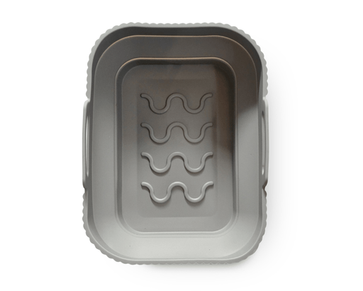 Récipient antiadhésif RECTANGULAIRE en silicone pour air fryer - Roxanne Cuisine