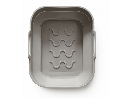 Récipient antiadhésif RECTANGULAIRE en silicone pour air fryer - Roxanne Cuisine