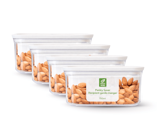 Récipient hermétique rectangulaires pour garde - manger 750 mL - Roxanne Cuisine