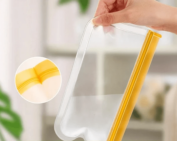 Sacs à congélation réutilisables en silicone avec fermeture à glissière - Roxanne Cuisine