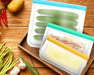 Sacs à congélation réutilisables en silicone avec fermeture à glissière - Roxanne Cuisine