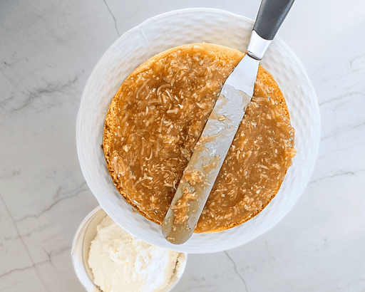 Spatule à glaçage grande en acier inoxydable - Roxanne Cuisine