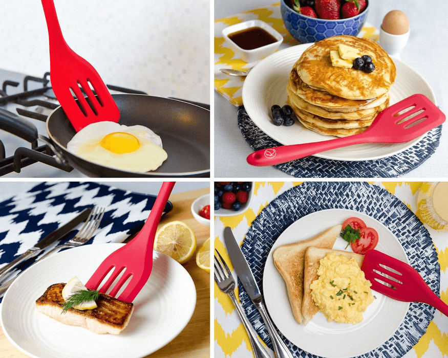 Spatule rigide en silicone de qualité - Roxanne Cuisine