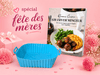 SPÉCIAL Fête des mères - Le livre « Air Fryer Minceur » + 1 moule en silicone pour air fryer - Roxanne Cuisine
