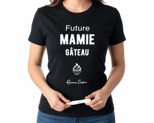 T-Shirt « Future mamie gâteau » - Roxanne Cuisine