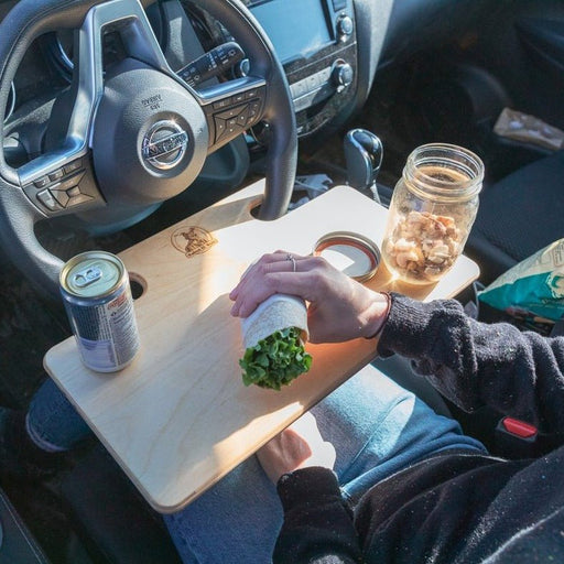 Tablette à volant en bois pour la voiture - Roxanne Cuisine