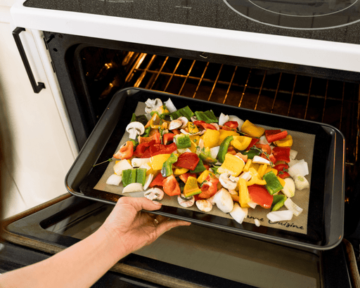Tapis de cuisson en silicone, lavable et réutilisable - Roxanne Cuisine