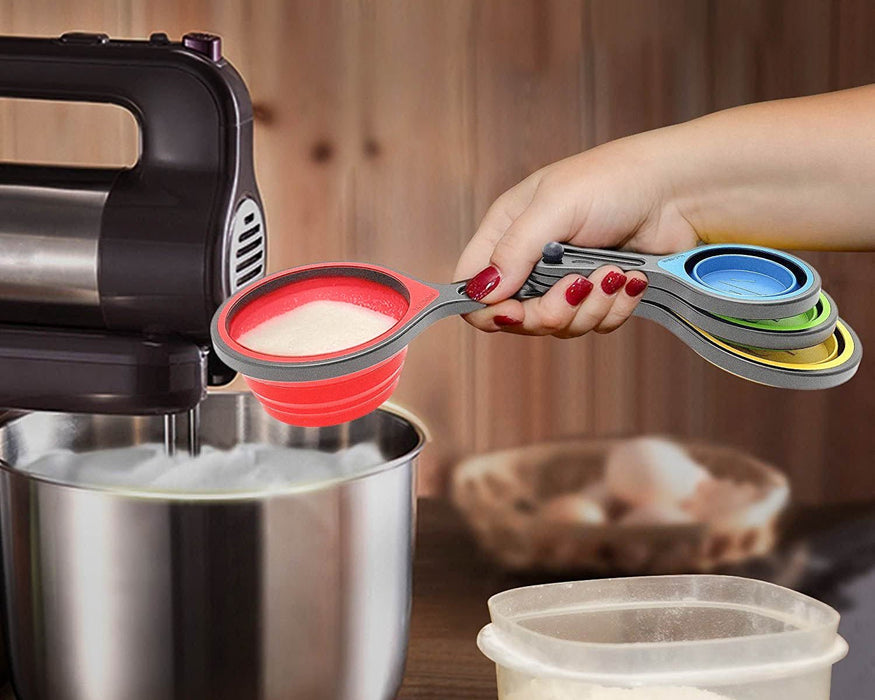 Tasses à mesurer pliables (lot de 4) - Roxanne Cuisine