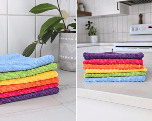 Torchons en microfibre tout - usage (lot de 6) - Roxanne Cuisine