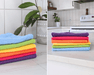 Torchons en microfibre tout - usage (lot de 6) - Roxanne Cuisine