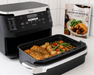 Très GRAND récipient antiadhésif RECTANGULAIRE en silicone pour air fryer - Roxanne Cuisine