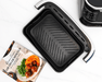 Très GRAND récipient antiadhésif RECTANGULAIRE en silicone pour air fryer - Roxanne Cuisine