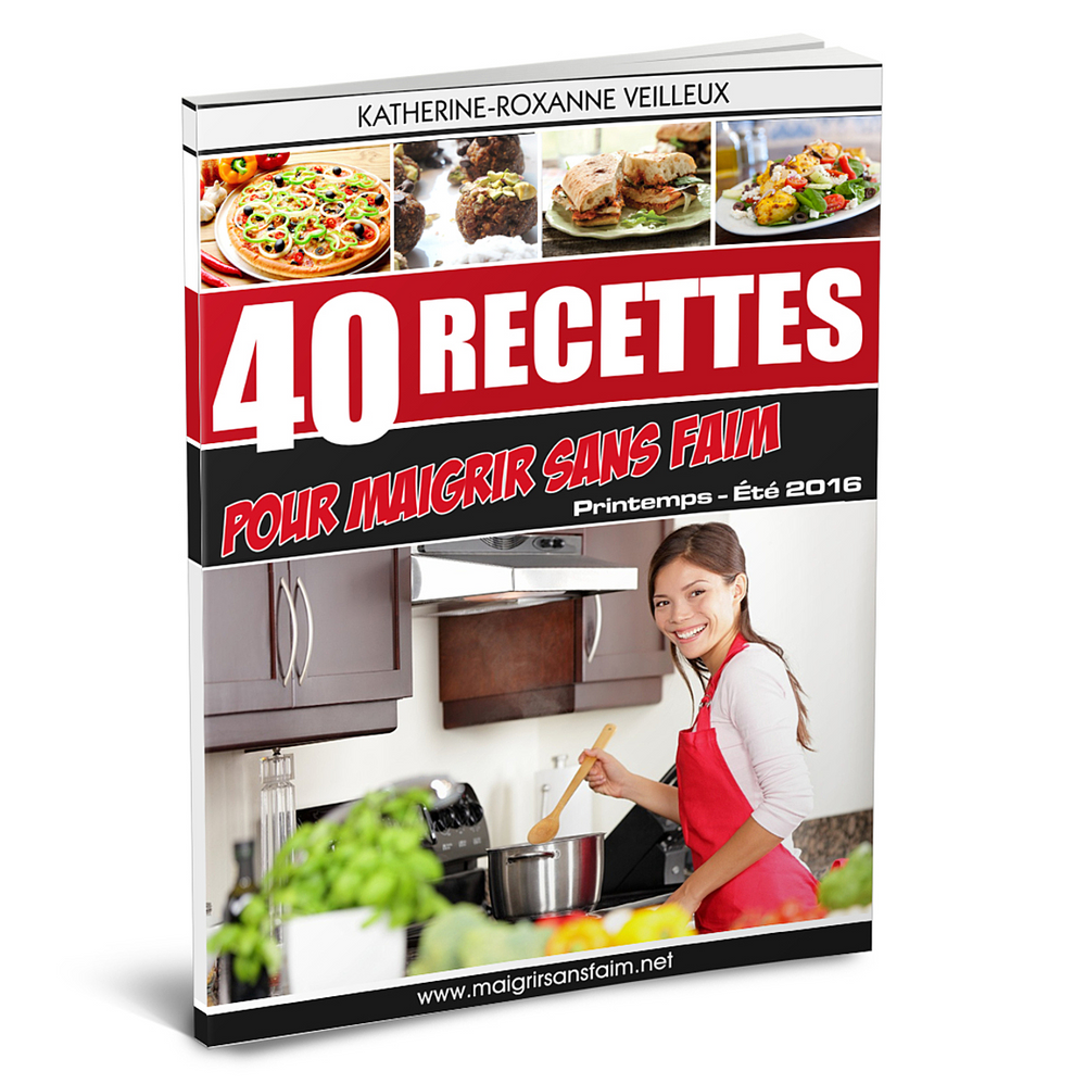 40 recettes pour maigrir sans faim - Ebook Numérique PDF
