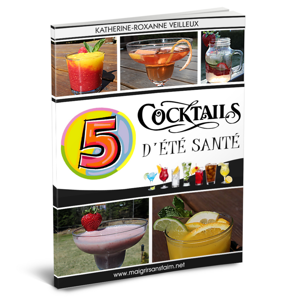 5 cocktails d'été santé - Ebook Numérique PDF