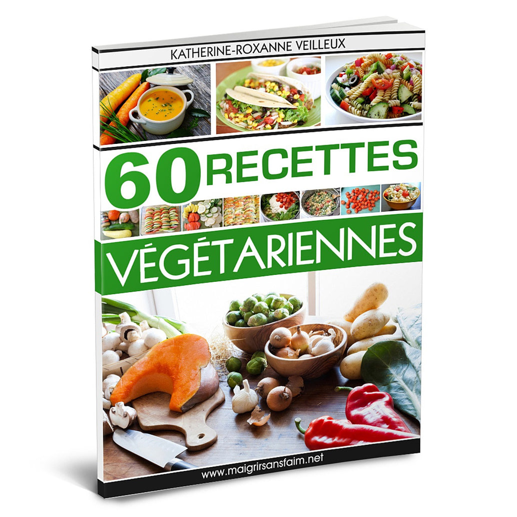 60 recettes végétariennes - Ebook Numérique PDF