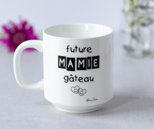 Autocollant pour tasse « Future mamie gâteau » - Roxanne Cuisine