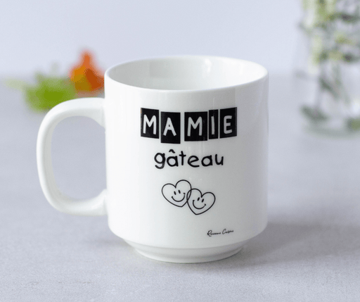 Autocollant pour tasse « Mamie gâteau » - Roxanne Cuisine